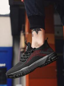 2024 Men's Breathable Lightweight Casual Sneakers, Thick Sole Fashionable Chunky Sneakers For Summer