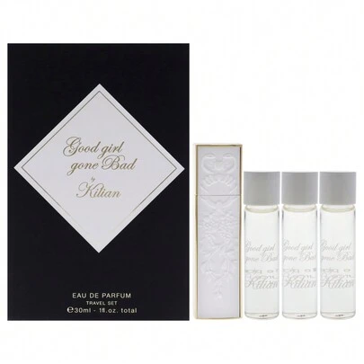  Good Girl Gone Bad Travel Set By Kilian For Women - 5 Pc Mini Gift Set 4 X 0.25oz EDP Spray (Refill), Travel Spray