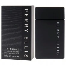 Midnight de Perry Ellis para Hombres - 3.4 Onzas Líquidas Spray de Eau de Toilette - transparente - Ver 4