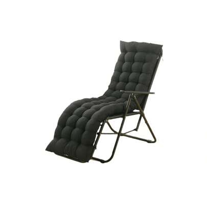 160cm (L) X 50cm (W) X 10cm (D) Sun Lounger Cushion Pad For Garden Recliner Chair