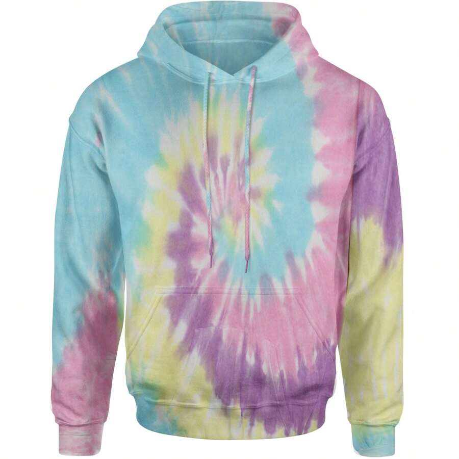 Basics - Pure & Simple Blank Apparel Adult Hoodie Sweatshirt - Jellybean - View 1