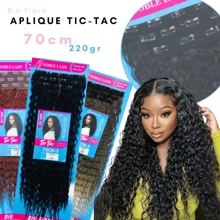 Sophia Curly Tic Tac Clip-In 75cm Bio Fiber 220g 3 Layers - 銅色 - 查看 1