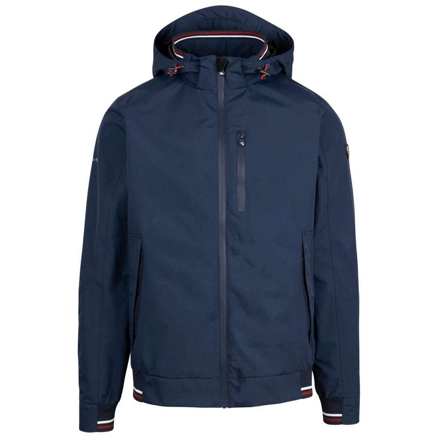 Trespass Mens Curlew TP75 Waterproof Jacket (Navy) - Blue - View 1
