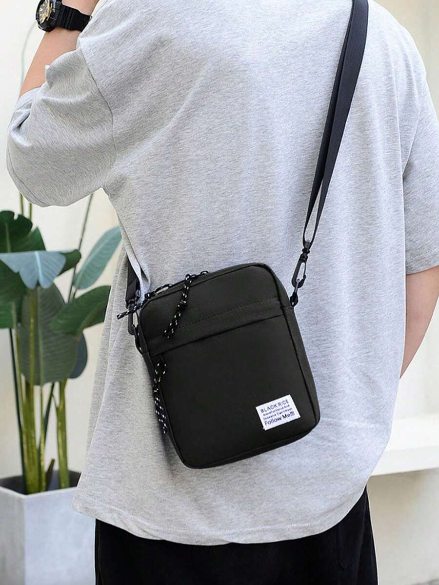 Bolso Bandolera para Hombre Multifuncional, Hombre Bandoleras Chico Con Cremallera para Viajes, Negocios, Aire Libre, Deportes, colegio O Universidad, Bolso para Hombre, Bandolera Pequeño para Hombre, Bolsa Cruzada para Hombre, Bolso de Hombro para Hombre,  crossbody
