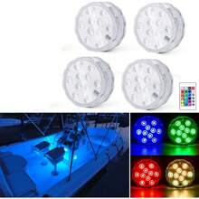 1 đèn LED nội thất thuyền Marine Courtesy Light Strip sàn tàu đuôi buồng lái dẫn đường đèn chống thấm nước cho câu cá phao thuyền kayak du thuyền thuyền buồm - Nhiều màu - Xem 11