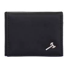 Men's Wallet With Black Card Holder, Driver's License Holder, Zippered Coin Pocket. PVC Leather - 黑色 - 查看 8