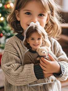 1pc Custom Photo Pillow For Kids, Custom Face Pillow, Custom Gift, Personalized 3D Pillow, Personalized Gift, Head Cushion, Pet Picture Can Be Used, Gift For 3 Years Old And Above, Funny Gift, Cute Gift, Lovely Gift, Bedroom Decor, Housewarming Gift Baby Shower Family Decorations Gifts Winter Eve Gifts Back To School Winter Gift Ideas Boy Girl Valentine's Day