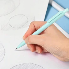 6入組機械鉛筆純色0.5mm/0.7mm,帶有易於握持的三角形握把,適用於學校和辦公室的姿勢矯正 - 彩色 - 查看 4