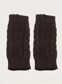 1 cặp Găng tay đan nửa ngón ấm áp cho nữ, mềm mại, ấm áp và thoáng khí cho mùa thu đông, thiết kế hở ngón để dễ dàng sử dụng điện thoại, hoàn hảo cho thời tiết lạnh, hoạt động ngoài trời và sử dụng hàng ngày - Nhiều màu - Xem 19