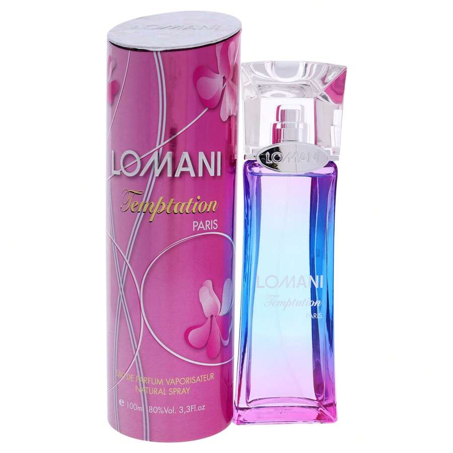 Temptation By Lomani For Women - 3.3 Oz EDP Spray - Clear - View 1