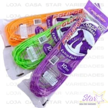15 varal corda de nylon c/ 10m resistente 5mm cor surtida - VARIADAS - Visão 4