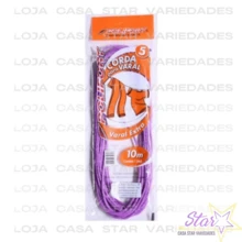 15 varal corda de nylon c/ 10m resistente 5mm cor surtida - VARIADAS - Visão 3