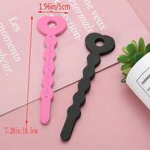 6pcs Hair Curling Tool, Foam Hair Rollers - Multicolor - View 3