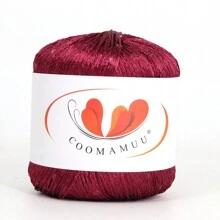 50 克闪亮亮片混纺纱线，适用于手工艺品、特种纱线绞纱 - 多色 - 查看 29