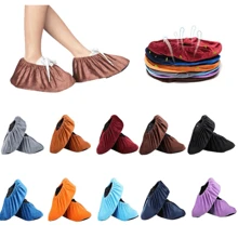 Couvre-chaussures antidérapants réutilisables, couvre-bottes épais lavables de haute qualité, convenant pour la maison, le bureau, le laboratoire, taille unique pour la plupart, 10 couleurs, accessoires pour chaussures et bottes, chaussures, choix printemps été, cadeaux pour demoiselles d'honneur, chambre, décoration de chambre, plage, voyage, pour hommes, pour femmes, vacances - Multicolore - Voir 10
