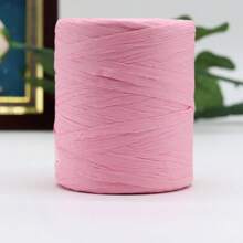 1PC Raffia Yarn Hand Crochet Foldabe Raffia Bag Hat Fashion Ribbon Rope For Handknitting Thread - Multicolor - View 12