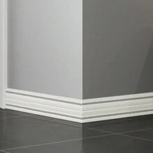 14 厘米宽自粘装饰边条,用于墙壁、天花板、踢脚板、家具边缘保护,防水且可清洗 - 彩色 - 查看 4