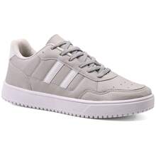 Men's Casual Tennis Shoes Original Sneaker Street Shoes - 白灰 - 查看 4