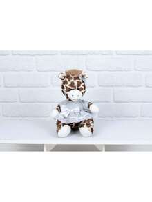 Plush  Jungle Giraffe For Girls' Bedrooms 18 Cm - Ideal For Niches And Decorations - 灰色 - 查看 2
