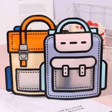 24PCS Cute Goodie Bags For Party Favor Reusable Ziplock 2D Decorations Treat Bags Bulk With Handle For Candy, Snack, Birthday, Party Gift BackPack Style - Nhiều màu - Xem 5