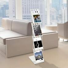 CNCEST Magazine Rack - สีขาว - ดู 1