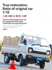 遥控车 1/16 遥控漂移车 RTR 遥控车 Kei Truck 赛道越野漂移 2.4G 带比例油门转向 130 马达后驱 爱好玩具，便宜物品 最便宜的物品非常适合初学者、男士礼物和青少年万圣节装饰品 - 彩色 - 查看 2