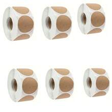 牛皮纸圆形自粘标签纸 物品分类名称贴纸 个性化标签 返校季剪贴簿用品 趣味贴纸 笔记本电脑贴纸 Kindle手机贴纸 - 多重規格 - 查看 11