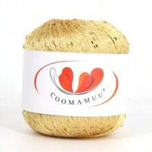 50 克闪亮亮片混纺纱线，适用于手工艺品、特种纱线绞纱 - 多色 - 查看 30