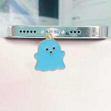 1 件时尚防滴油白色黑色 Daemon 防尘塞适用于所有手机充电端口万圣节礼物 - 彩色 - 查看 15