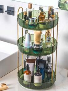 Hộp đựng mỹ phẩm xoay nhiều lớp Bàn trang điểm Son môi Sản phẩm chăm sóc da Giá để đồ phòng tắm và nhà vệ sinh - Nhiều màu - Xem 18