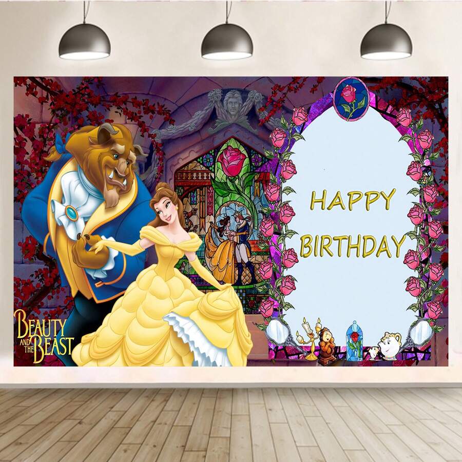 1 pieza - Paño de fondo para decoración de mesa de pastel de fiesta de cumpleaños de princesa, la decoración perfecta para el fondo de la pared de la sala de fiesta de cumpleaños, fondos de fotomatón, 82.7*59.1/59.1*39.4/39.4*29.5 pulgadas, Navidad - Multicolor - Ver 1