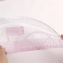 Set de regla métrica francesa con curva para coser, medición, confección, dibujo, manualidades. Regla curva métrica francesa, regla de costura, herramienta para sastres, herramientas de costura, regla de sastre multifuncional, regalo para el Día de la Madre, regalos del Día de la Madre para mujeres