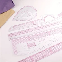 Set de regla métrica francesa con curva para coser, medición, confección, dibujo, manualidades. Regla curva métrica francesa, regla de costura, herramienta para sastres, herramientas de costura, regla de sastre multifuncional, regalo para el Día de la Madre, regalos del Día de la Madre para mujeres