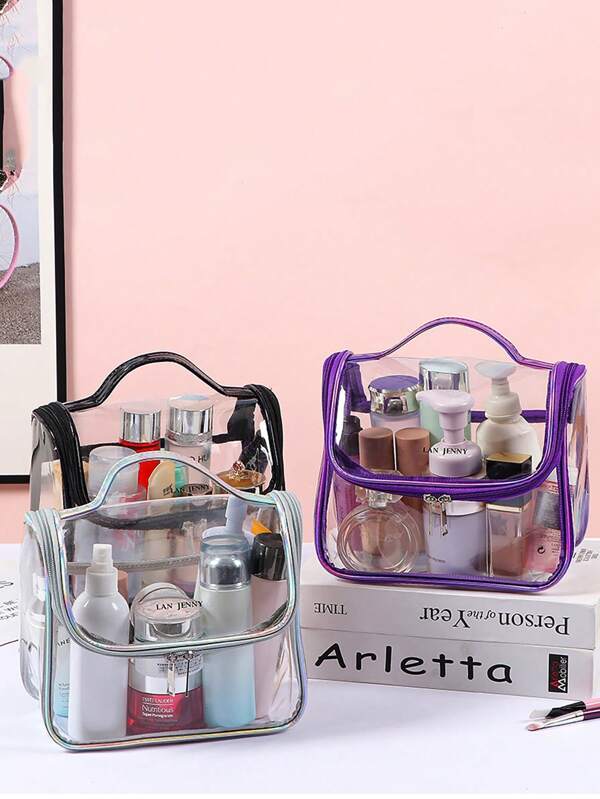 1 peça de bolsa de maquiagem transparente, bolsa portátil de armazenamento de cosméticos de alta qualidade, bolsa de higiene pessoal de viagem feminina, bolsa à prova d'água, decoração de quarto, bolsas, bolsa de maquiagem, penteadeira, viagem, bolsa de maquiagem, itens essenciais de viagem, organizador, armazenamento, itens essenciais de viagem, organizador de maquiagem, bolsas de maquiagem, bolsa de higiene pessoal, organizador de mesa, bolsa de cosméticos, bolsa de maquiagem, organizador de maquiagem, acessórios de penteadeira, bolsa de maquiagem, bolsas de maquiagem, bolsa de higiene pessoal para mulheres, bolsa de maquiagem pequena, bolsa de higiene pessoal para mulheres, bolsa de maquiagem pequena, bolsa de higiene pessoal para mulheres