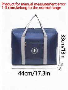 1个可折叠旅行包，男女通用收纳包，便携手提包，大容量行李包，多功能旅行配件。便携式多功能飞机旅行包 - 轻松收纳衣物、数码产品和洗漱用品 - 适用于印有标语的行李箱、旅行收纳包、便携式鞋子、洗漱用品和洗衣袋。 - 彩色 - 查看 10