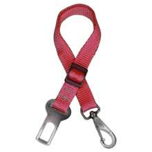 Pet Dog Cat Safety Belt Adjustable Pets Travel Protection - 紅色 - 查看 1
