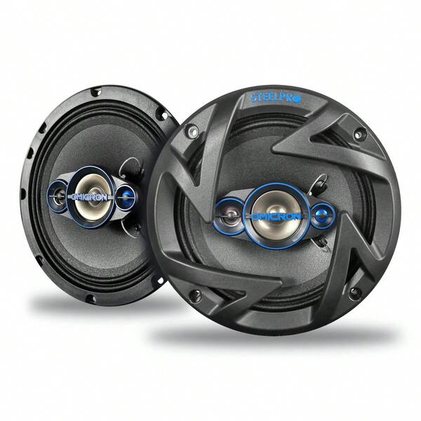  Bocinas 6.5  Steelpro Omicron Oc-650 220w Full Range Negro