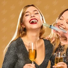 Jello Shot Syringe 20ml Plastic Sleeve For Shot Parties Festivals - Clear - View 4