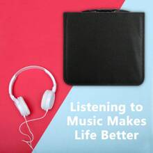 CD Case Disc Carry Case 320 Disc Capacity Holder Protector CD DVD Binder Wallet Large DVD Storage Case Protective Bag CD DVD Storage - Variant1 - View 6