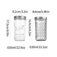 1PC,Large-Capacity Heat-Resistant Clear Glass Cup With Lid And Straw Boba Milk Tea Glasses Coffee Mug Juice Cold Drink Cup
