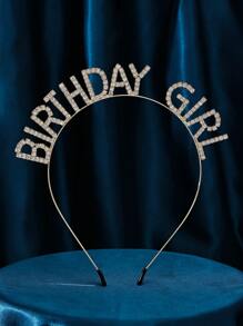 1 pieza Corona de cumpleaños de moda y única para niñas, tocado para fiesta de cumpleaños - Multicolor - Ver 15