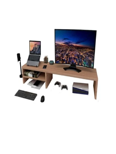 Suporte Dois Monitor Gamer Mesa Setup Home Office Moderno