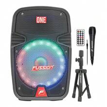 Bafle Recargable de 8" Fussion PBS-8027 Bluetooth - Negro - Ver 1