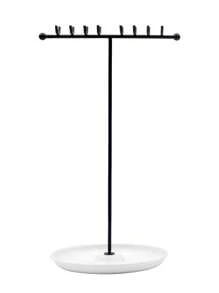 1 Pc T-Shaped Hanging Jewelry Stand, Gold And Black, 19 Cm Wide And 32 Cm High, Suitable For Organizing And Storing Necklaces, Earrings, Bracelets, Watches, Jewelry And Other Items, A Valentine's Day Gift - Multicolor - View 13