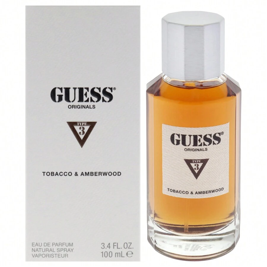 Originals Type 3 Tobacco And Amberwood By Guess For Men - 3.4 Oz EDP Spray - 無色 - 查看 1