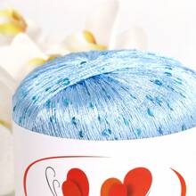 50 克闪亮亮片混纺纱线，适用于手工艺品、特种纱线绞纱 - 多色 - 查看 6