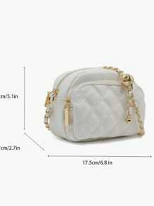 Crossbody Shoulder Bags Mini Women's Bag YB1002 - White - View 5
