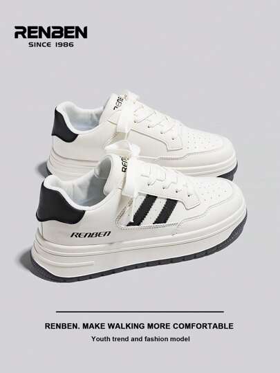 RENBEN Zapatos casuales de vamp bajo para mujeres, adecuados para uso casual en la calle, el trabajo y la escuela. Se pueden combinar con mallas, jeans y faldas.