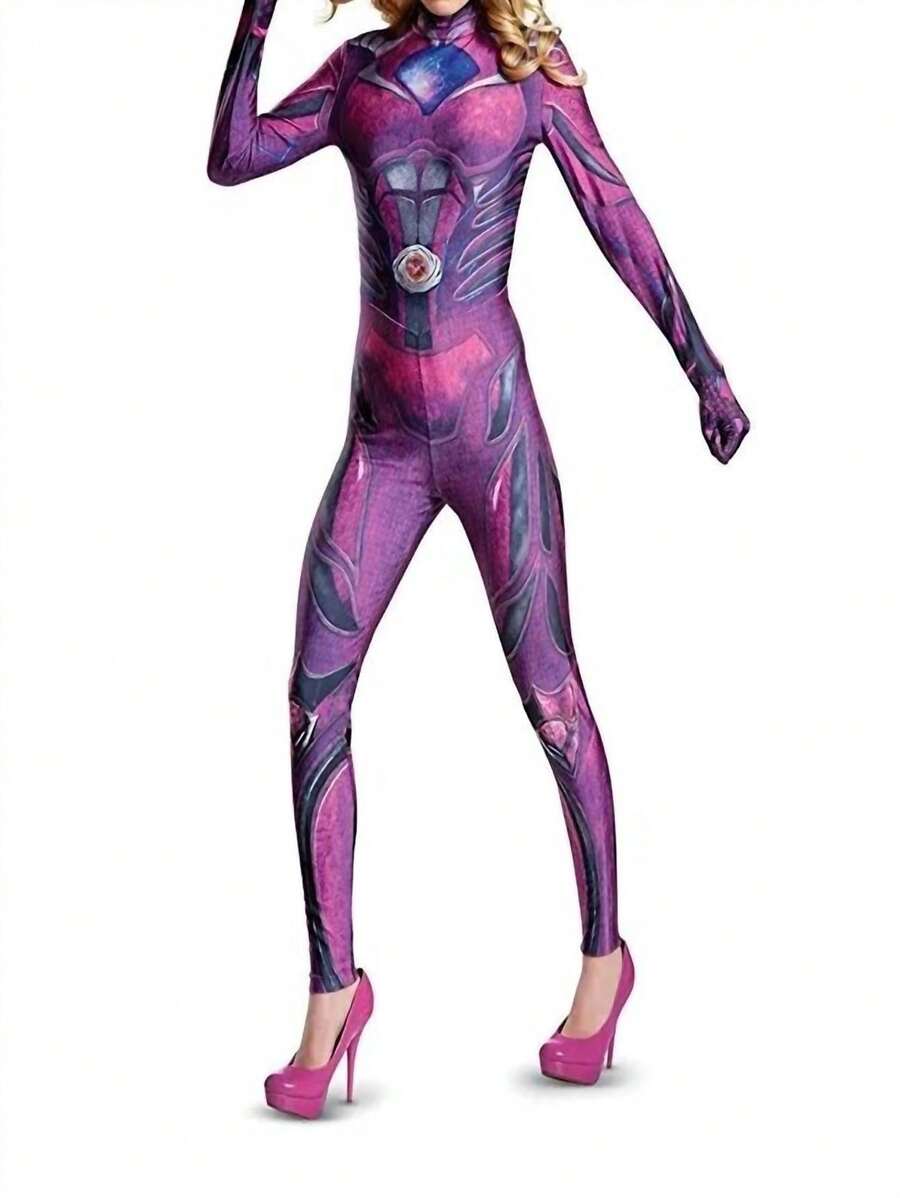 Disguise WOMEN'S POWER RANGER BODYSUIT COSTUME | SHEIN USA
