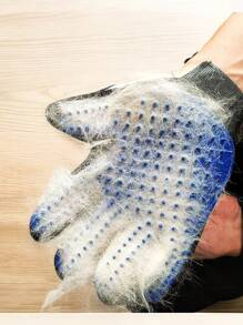 1 Par de Guantes para cepillado de mascotas, Guantes Para la Pelusa de tus mascotas.